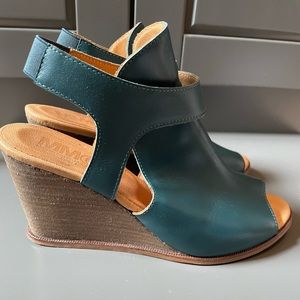 Teal Wedge MM6 by Maison Martin Margiela